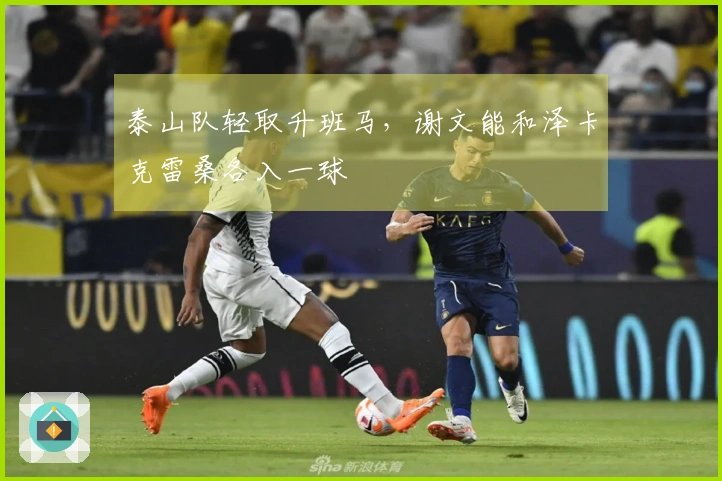 泰山队轻取升班马，谢文能和泽卡克雷桑各入一球